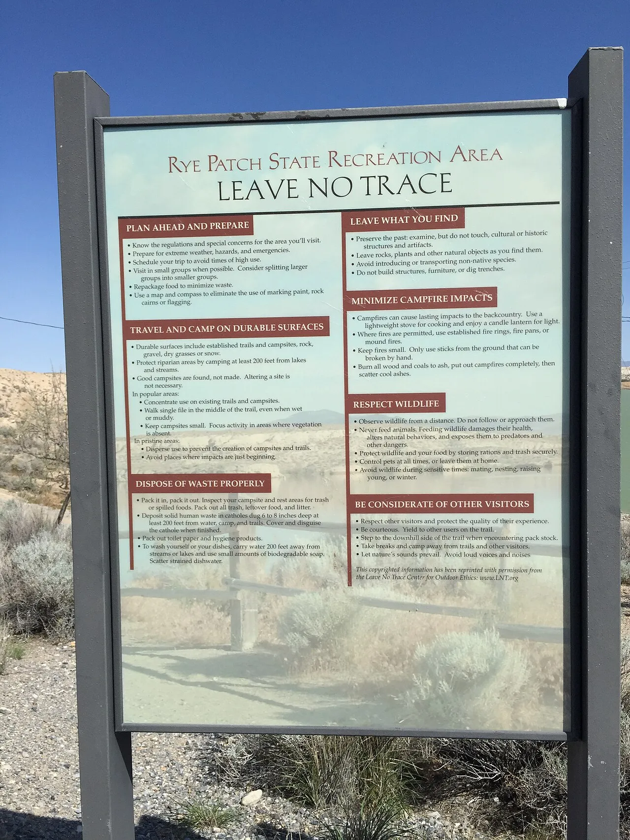 Rye Patch Campground