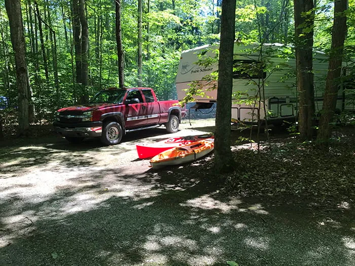Twin Lakes State Forest Campground