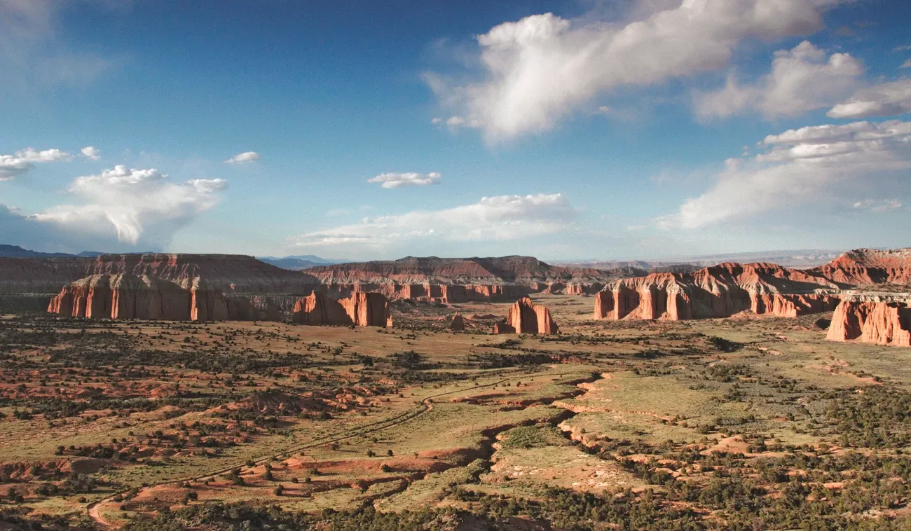 Primitive Campsites At Cathedral Campground