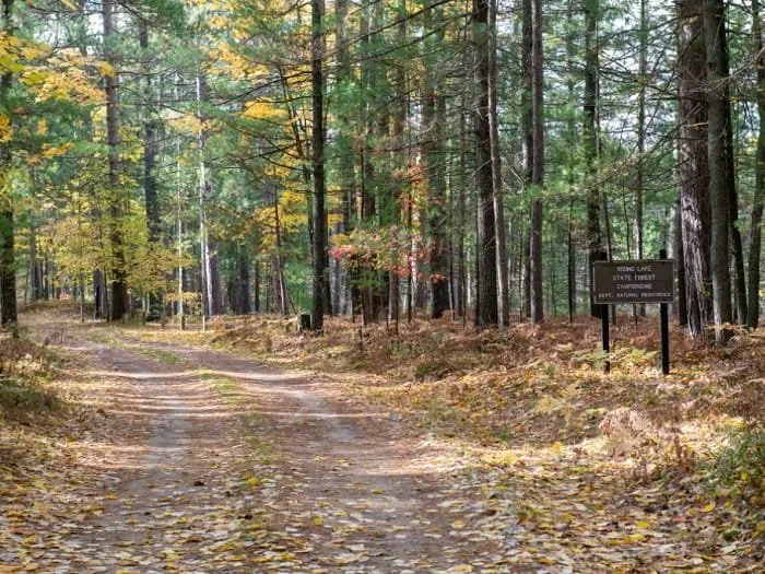 Round Lake State Forest Campground