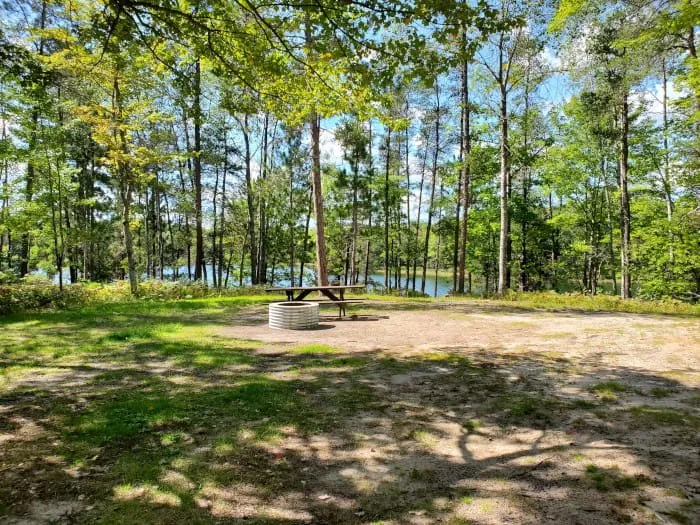 Town Corner Lake State Forest Campground
