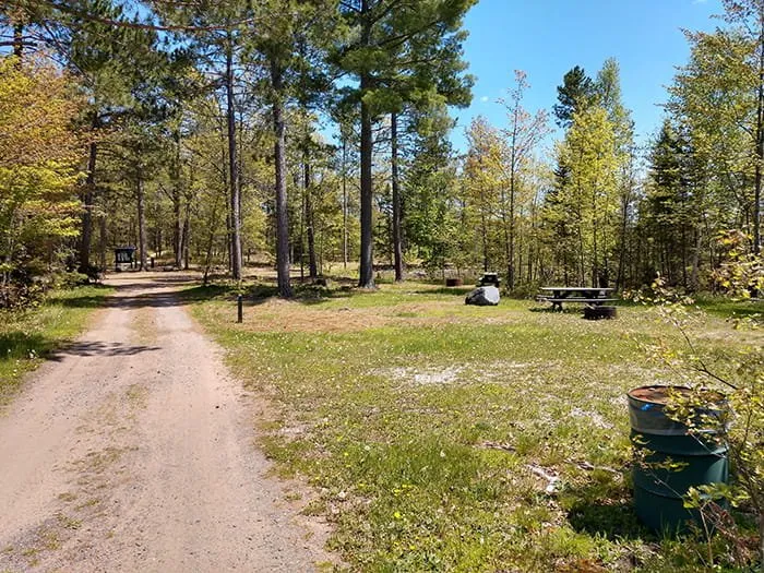 Big Lake State Forest Campground-Upper