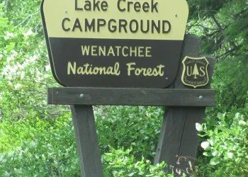 Lake Creek Campground - Little Wenatchee River