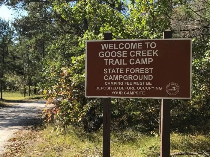 Goose Creek Trail Camp