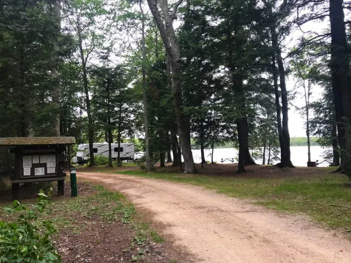 Canoe Lake State Forest Campground