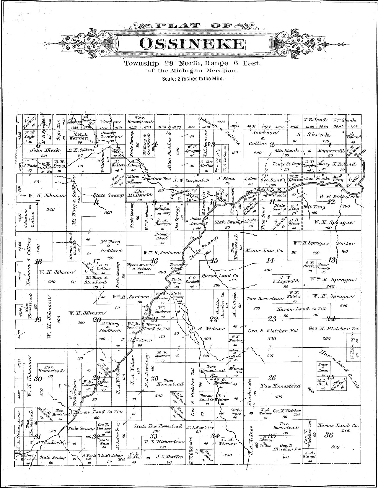 Ossineke State Forest Campground