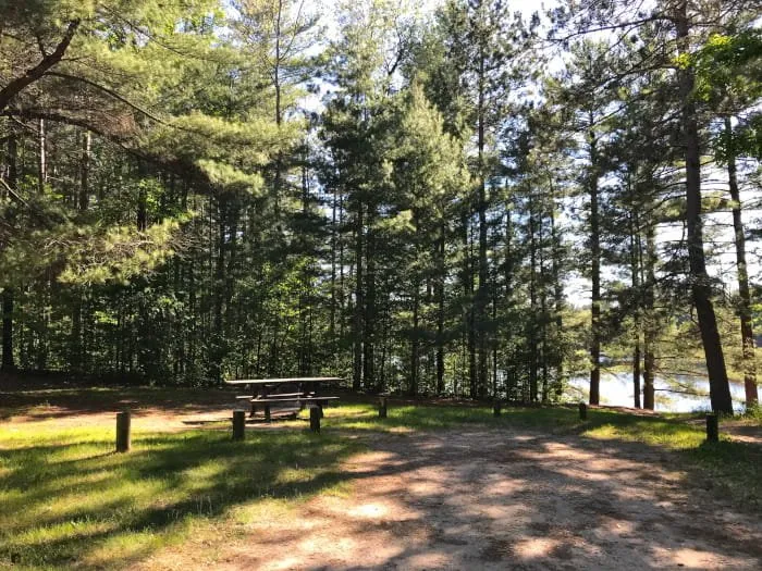 Weber Lake State Forest Campground