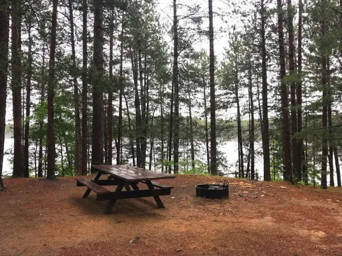 Perch Lake State Forest Campground