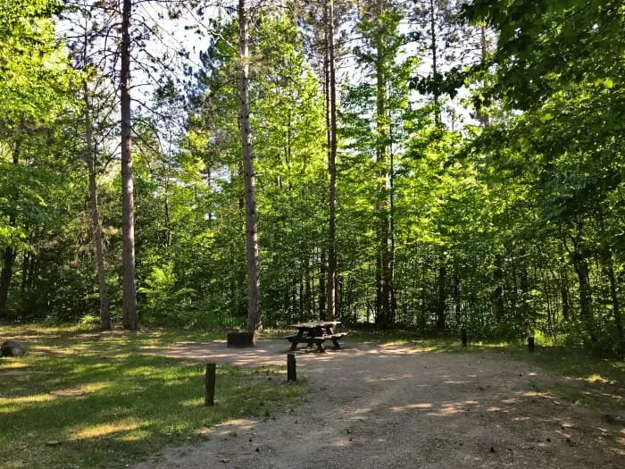Weber Lake State Forest Campground