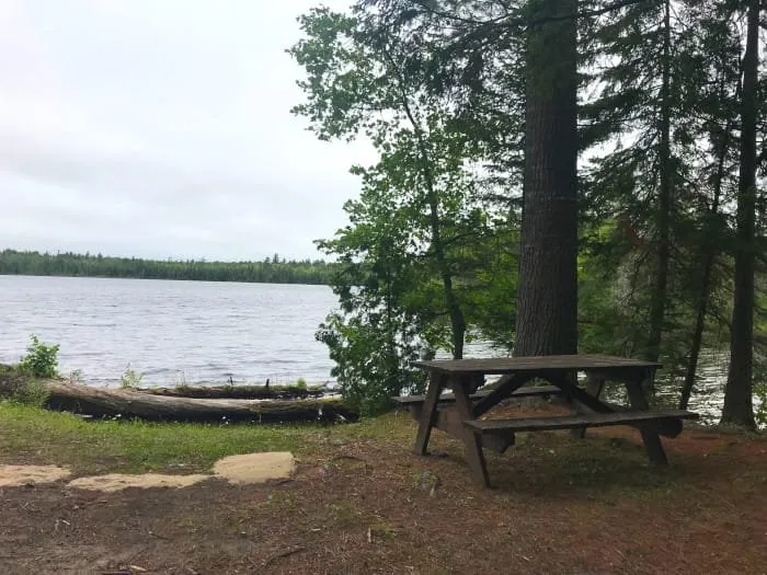 Canoe Lake State Forest Campground