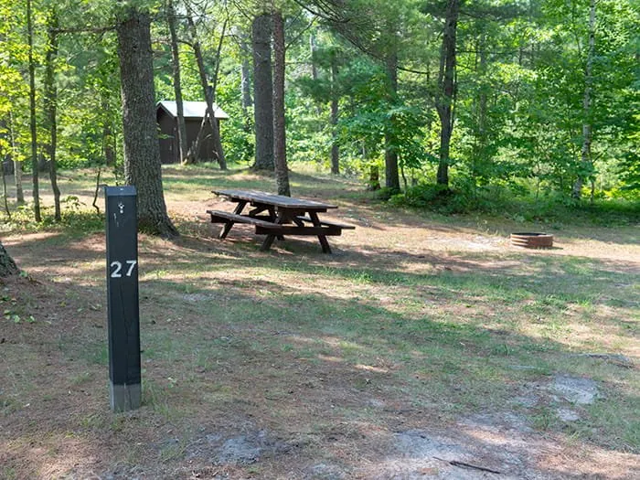 Perch Lake State Forest Campground