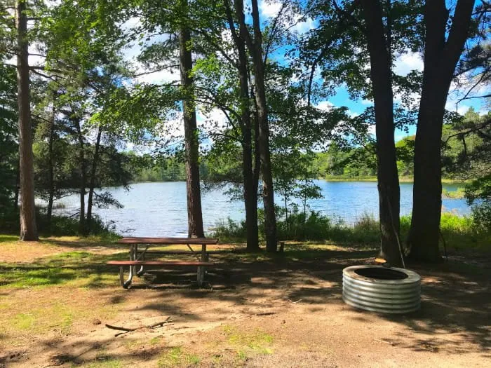 Town Corner Lake State Forest Campground