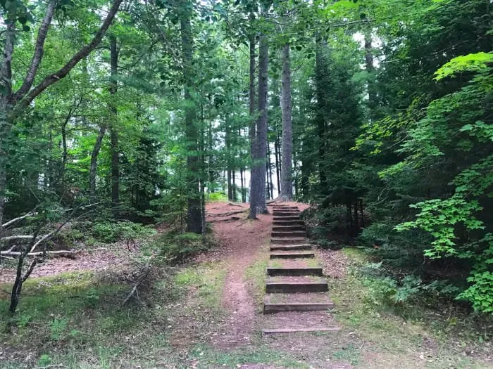 Anderson Lake West State Forest Campground