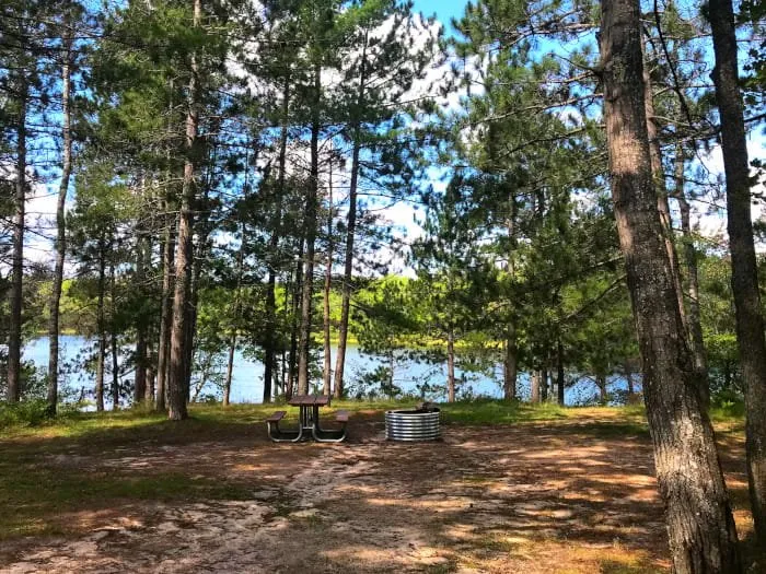 Town Corner Lake State Forest Campground