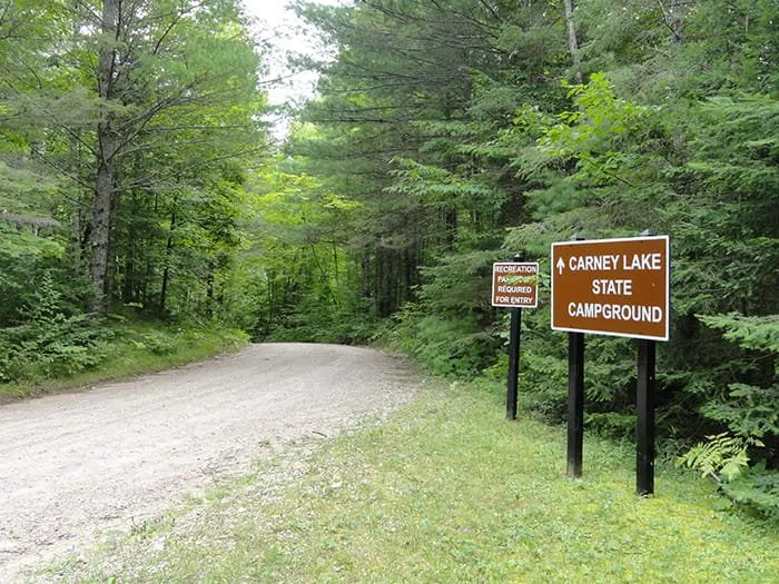Carney Lake State Forest Campground