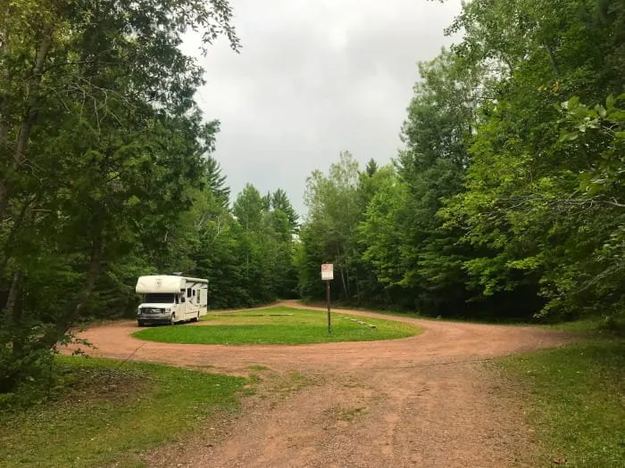 Anderson Lake West State Forest Campground