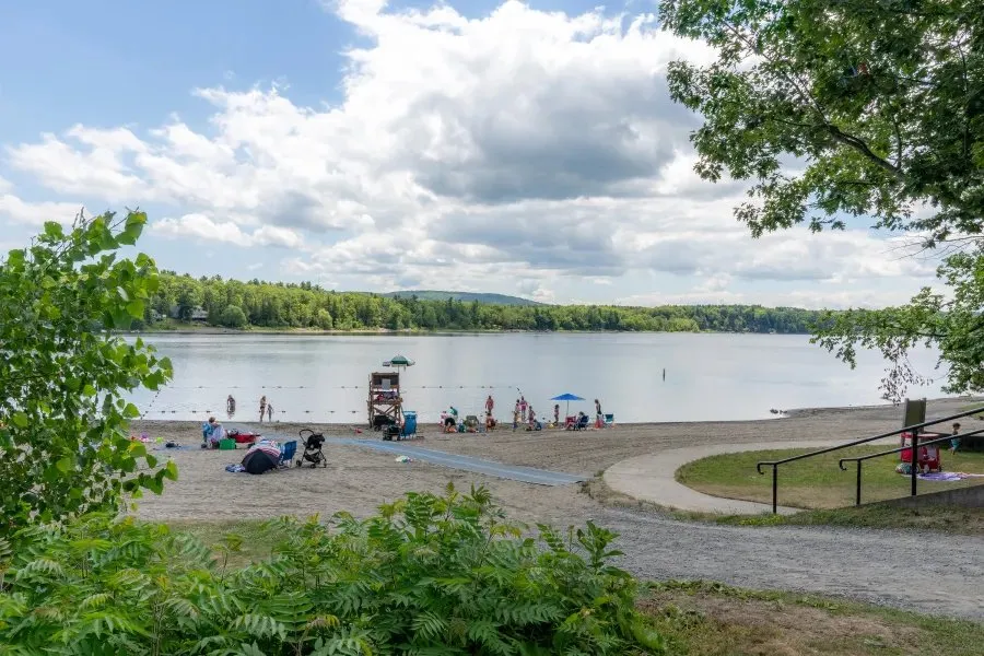 Thompsons Lake Campground At Thacher State Park