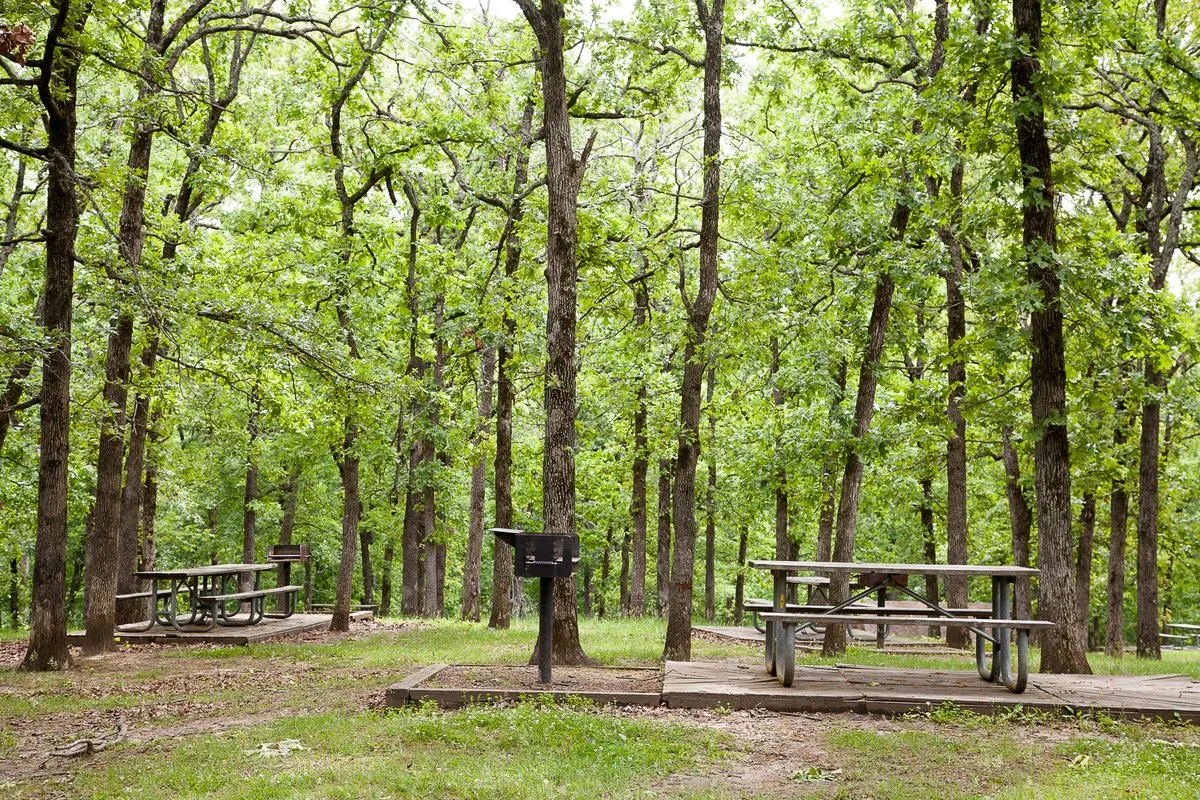 Knob Noster State Park Campground
