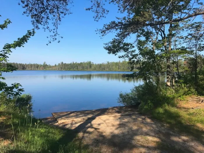 Andrus Lake State Forest Campground