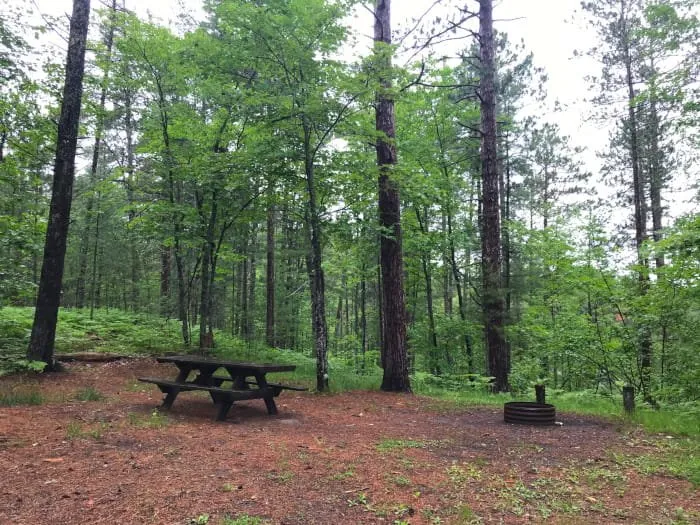 Holland Lake State Forest Campground