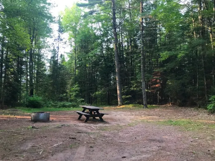 Anderson Lake West State Forest Campground