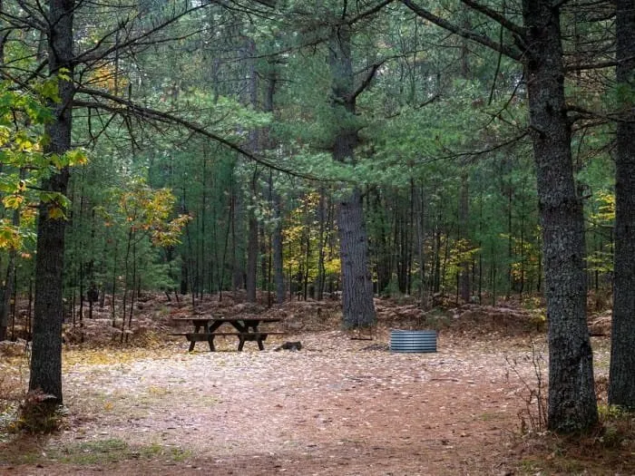 Round Lake State Forest Campground