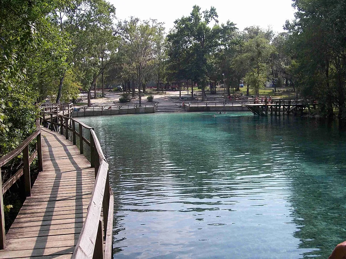 Ruth B. Kirby Gilchrist Blue Springs State Park