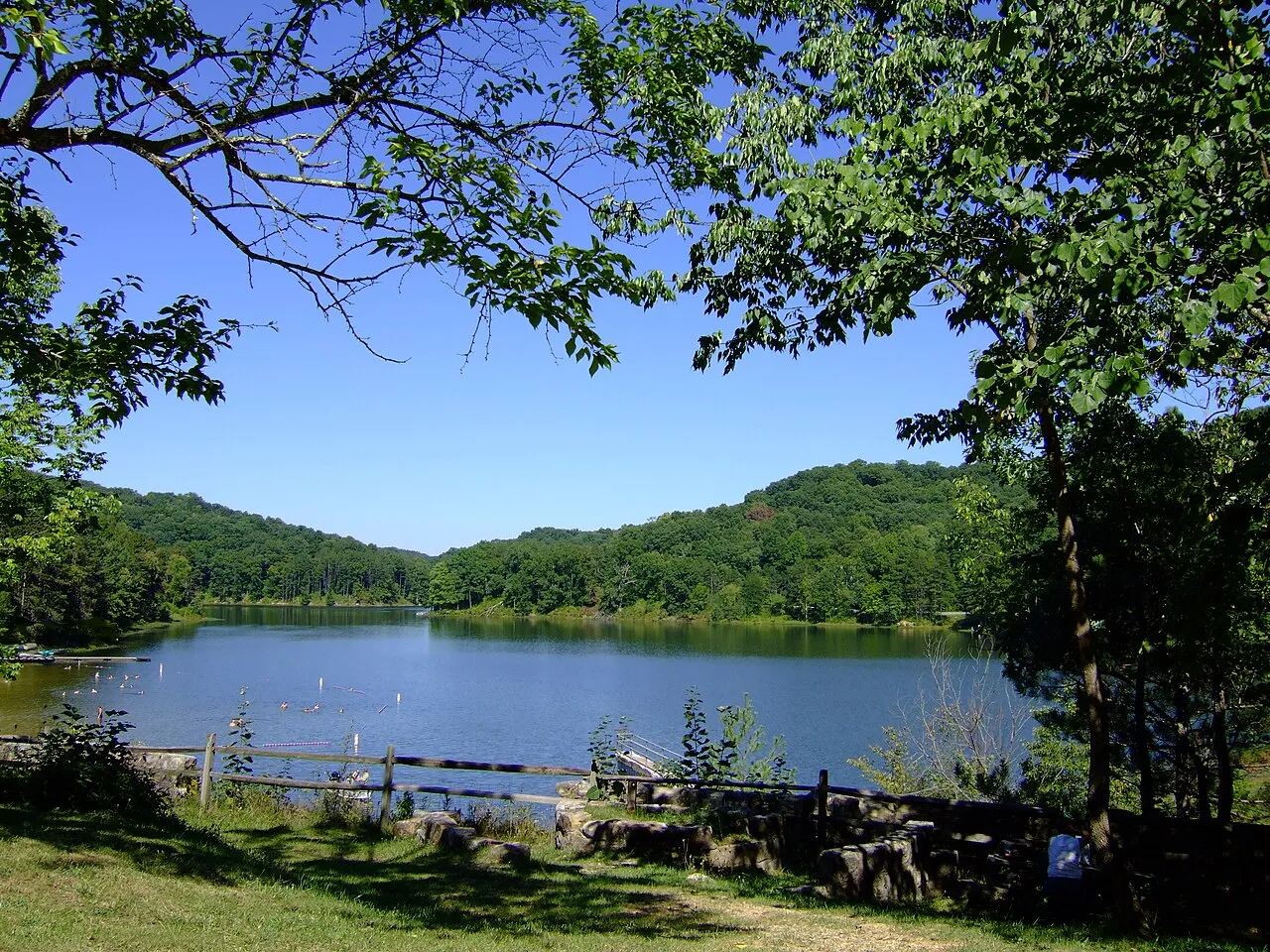Lake Hope Campground Sites 50-147 & Group Camps