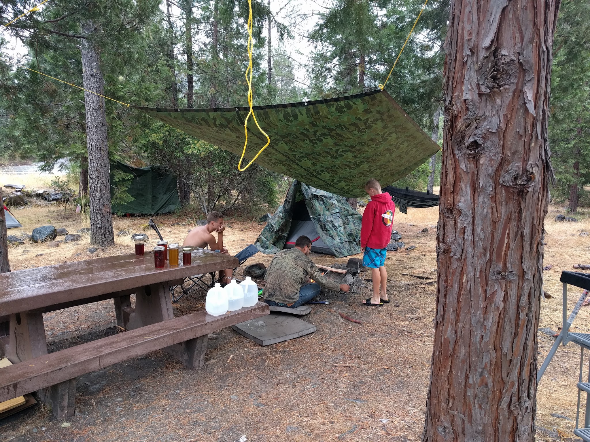 Aikens Creek West Campground