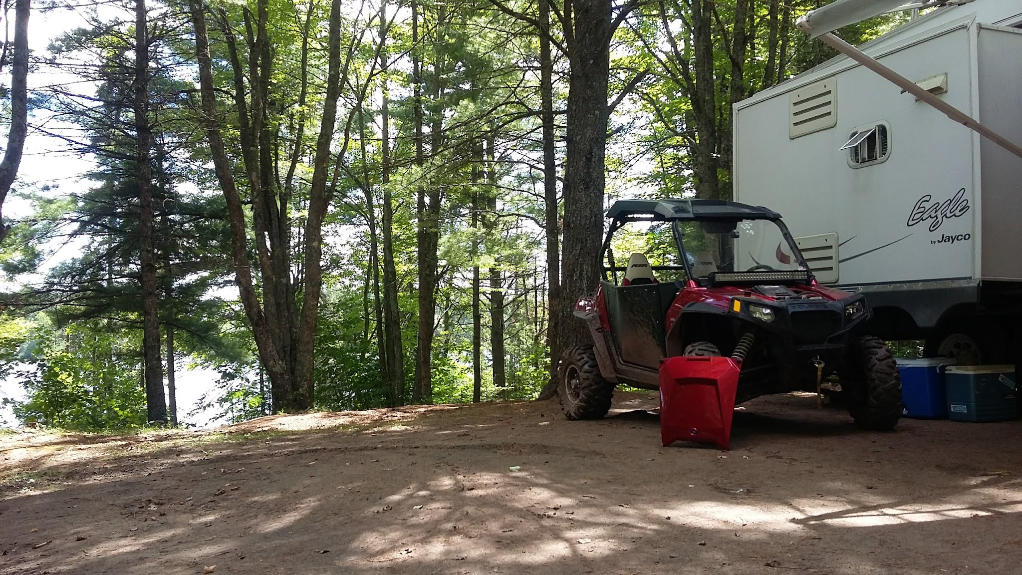 Anderson Lake West State Forest Campground