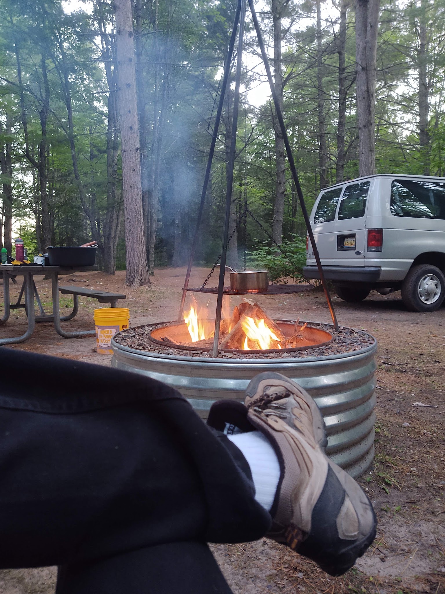 Anderson Lake West State Forest Campground