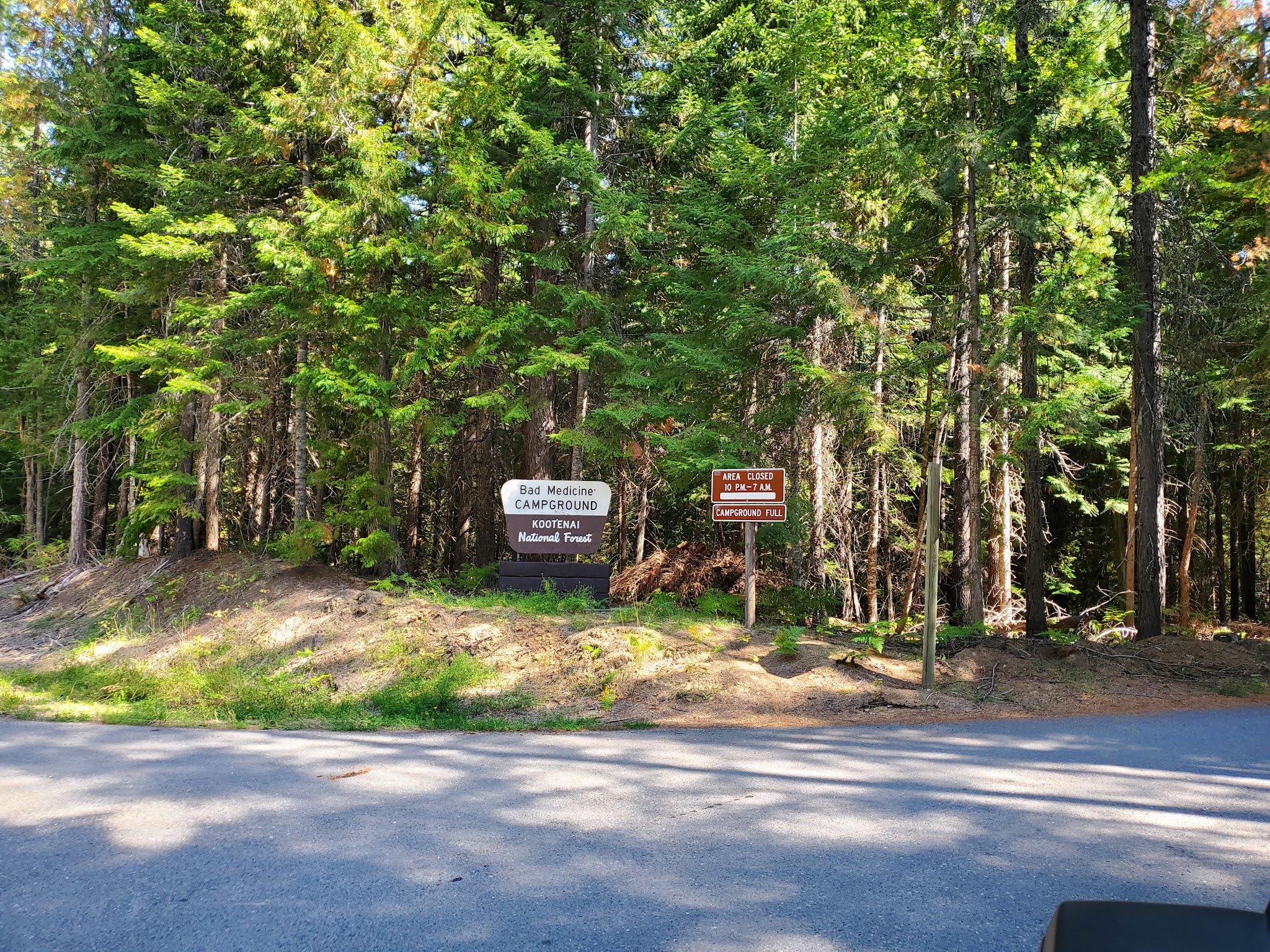 Bad Medicine Campground