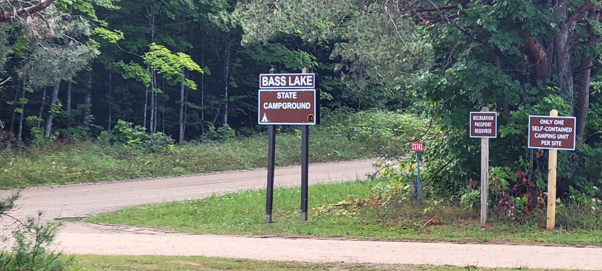Bass Lake State Forest Campground (Luce)