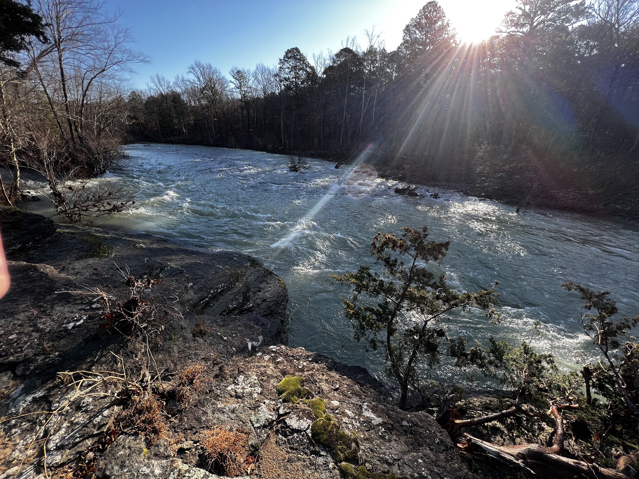 Bayou Bluff Point Of Interest