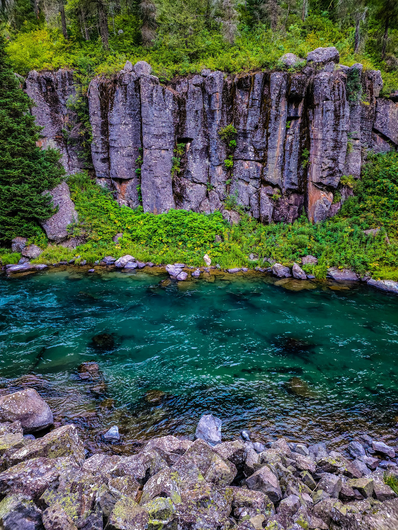 Canyon Rim, Bear Gulch, And Mesa Falls X-Country