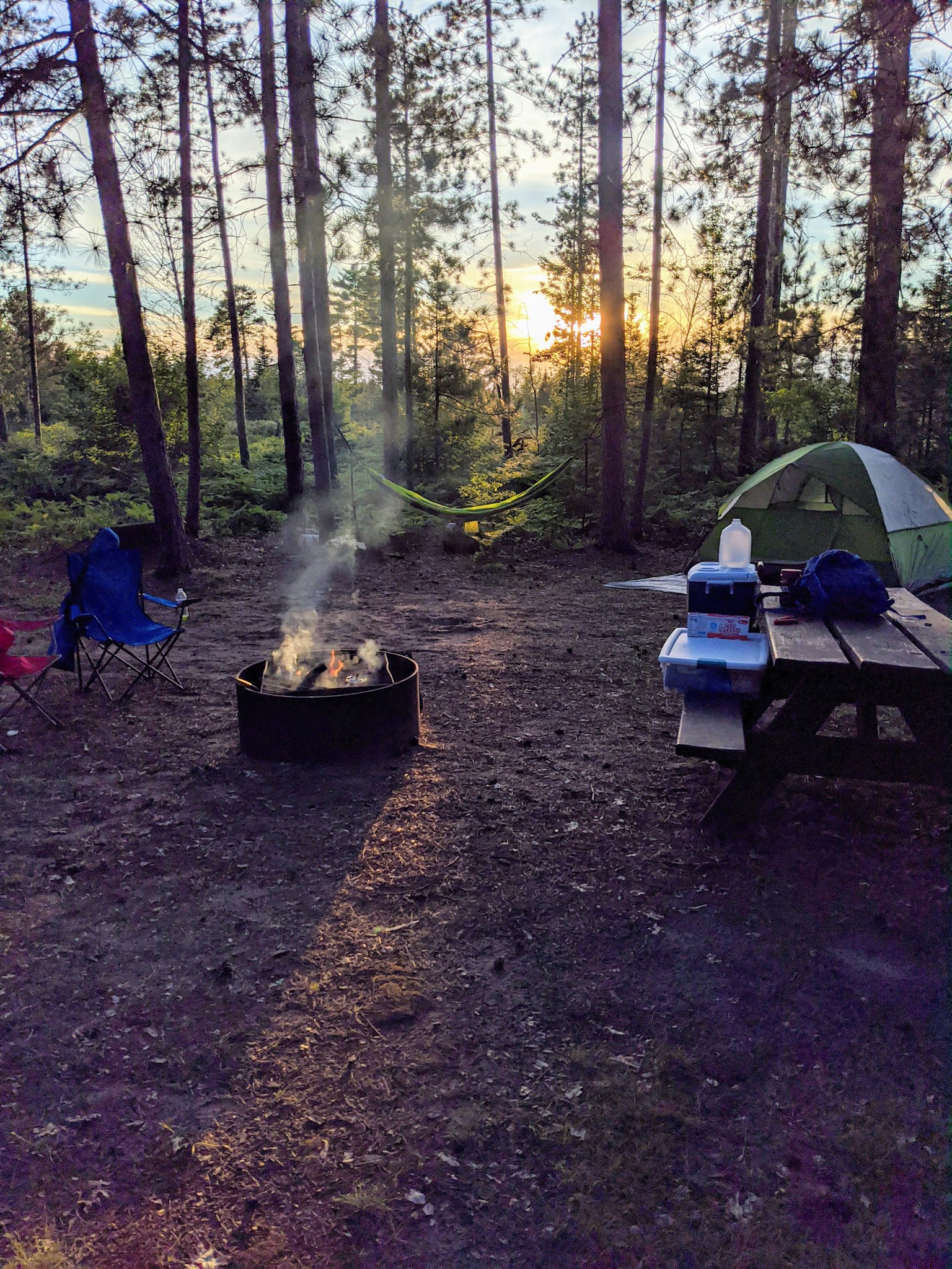 Big Lake State Forest Campground-Upper