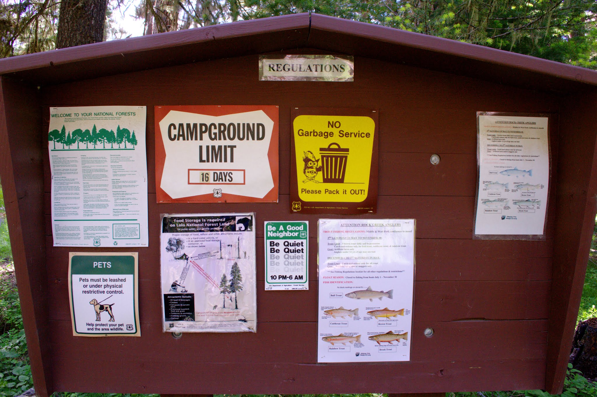 Bitterroot Flat Campground