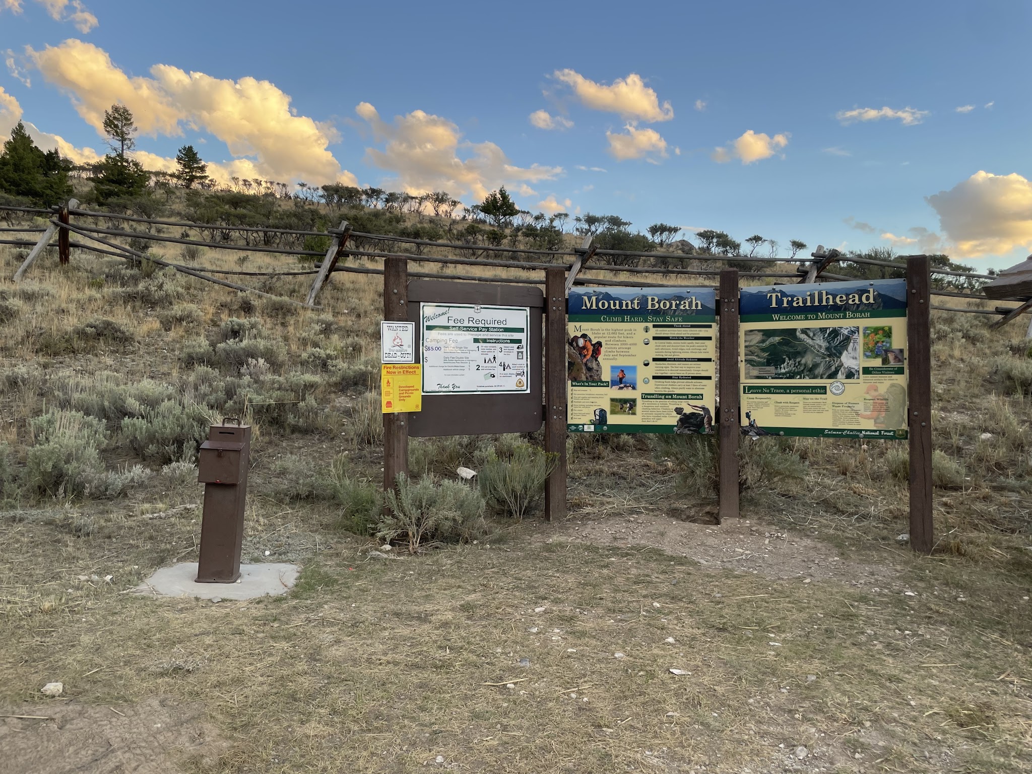 Mt. Borah Trailhead And Camping Area