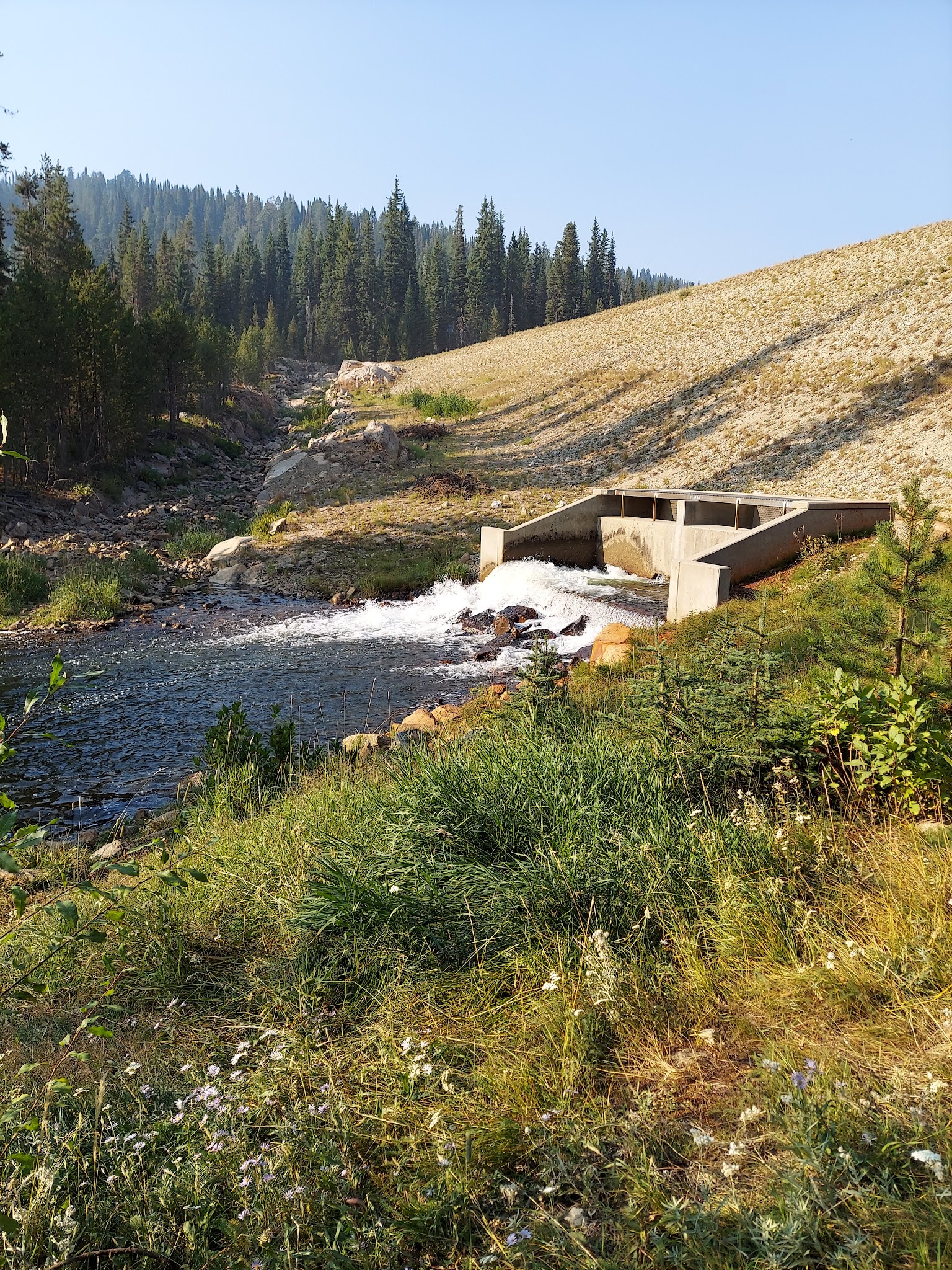 Brundage Reservoir Dam Day Use Site
