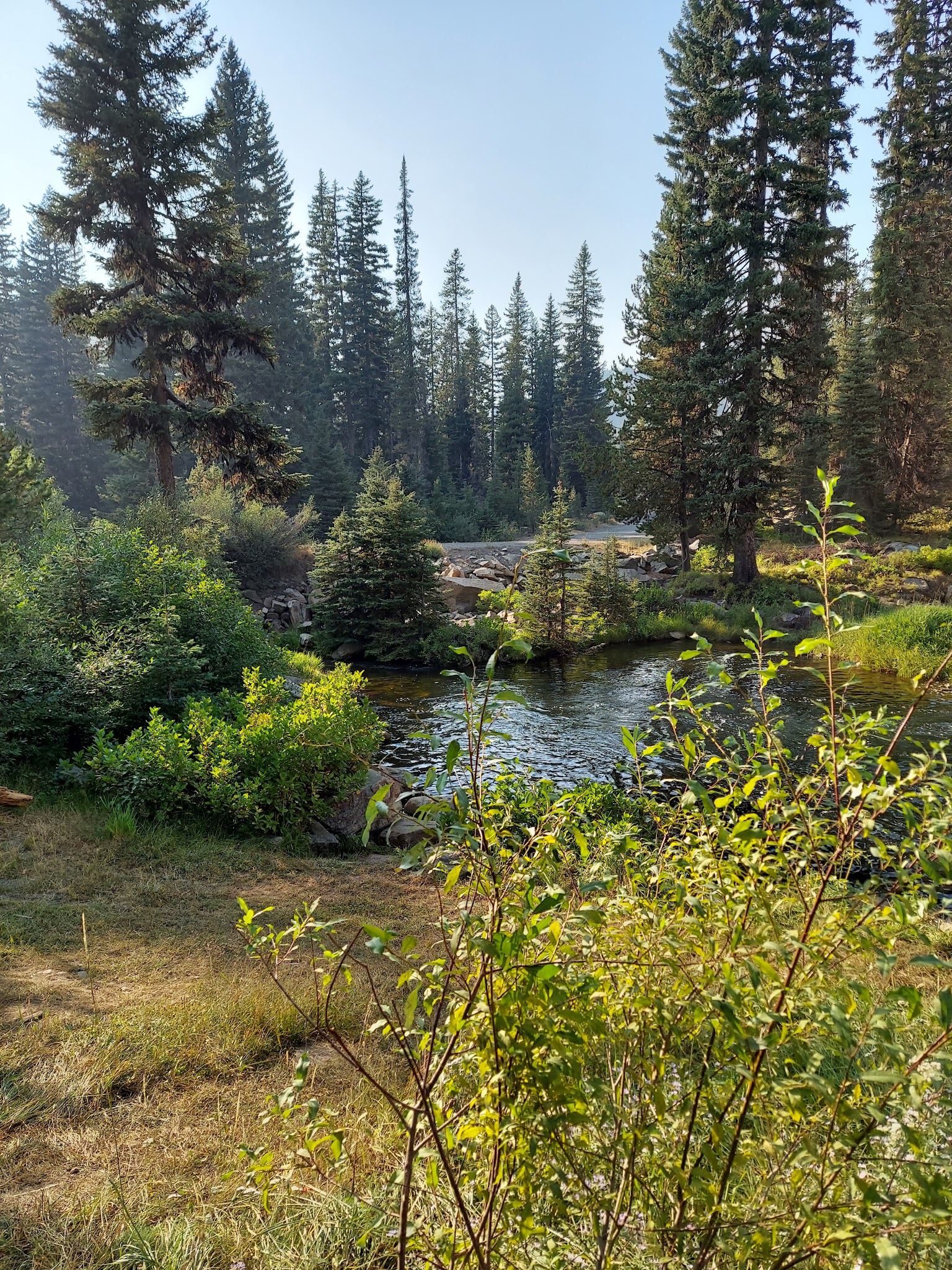 Brundage Reservoir Dam Day Use Site