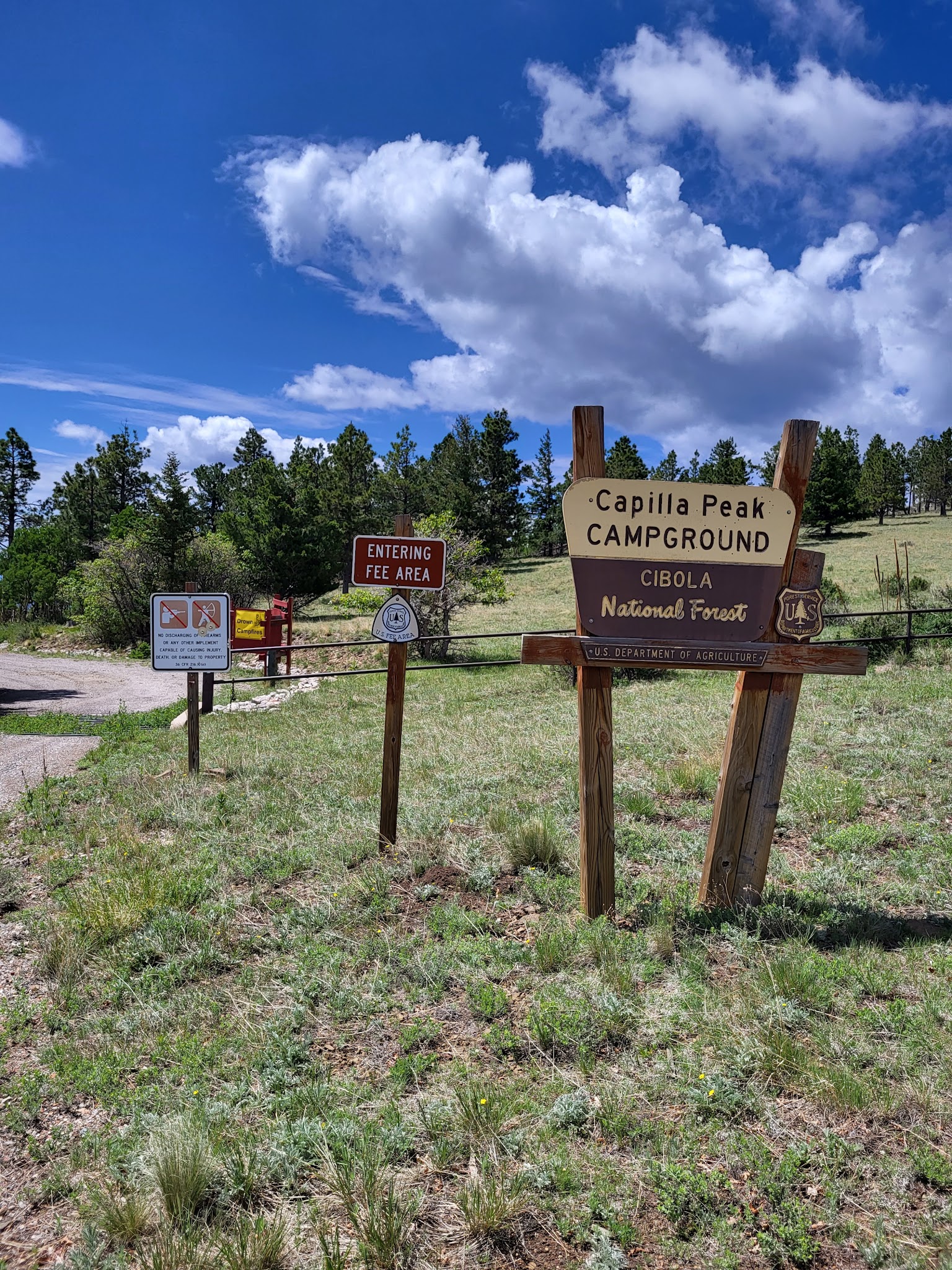 Capilla Peak Campground