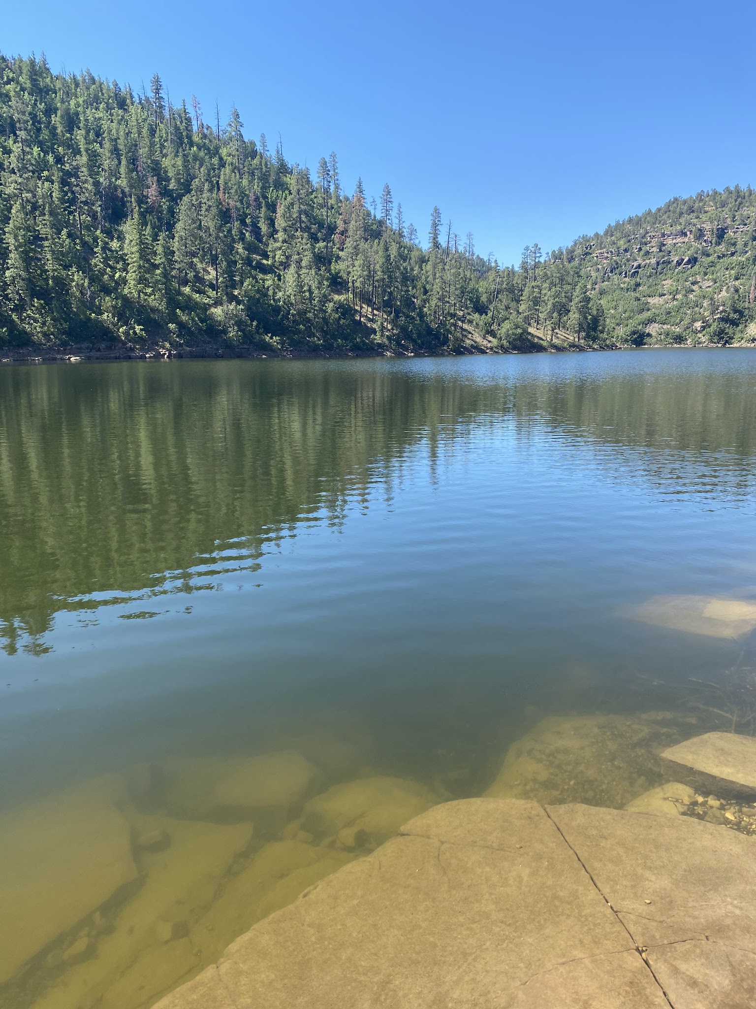 Chevelon Canyon Lake Campground