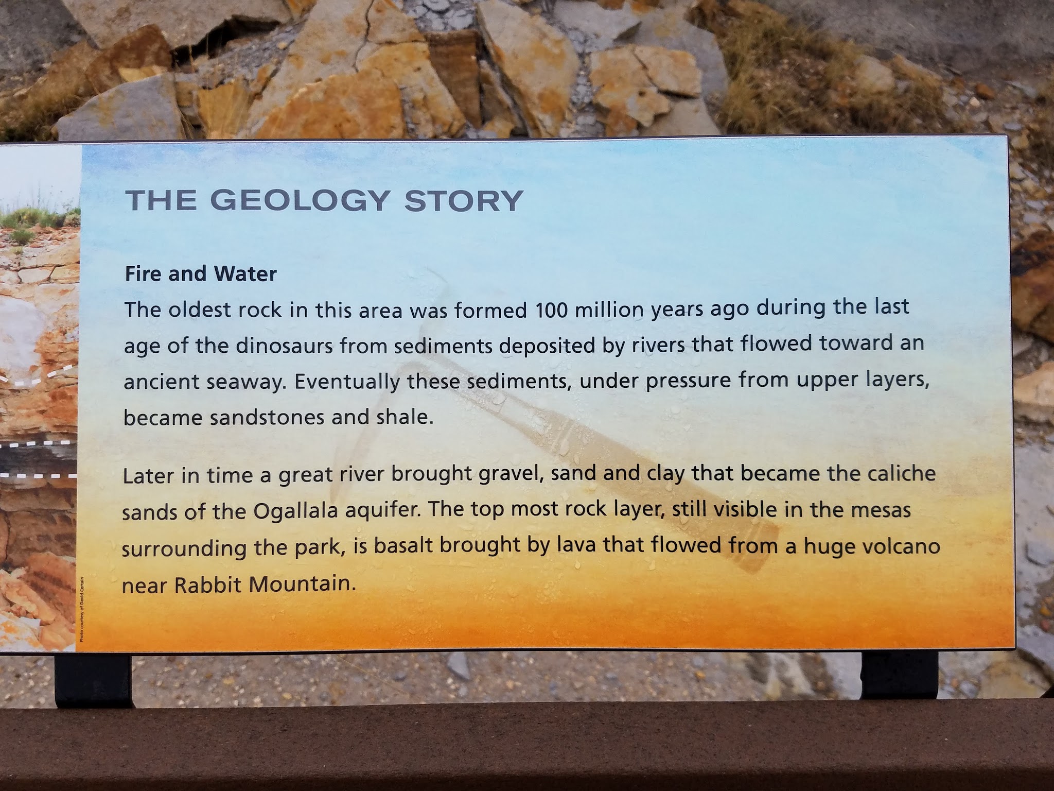 Clayton Lake State Park And Dinosaur Trackways