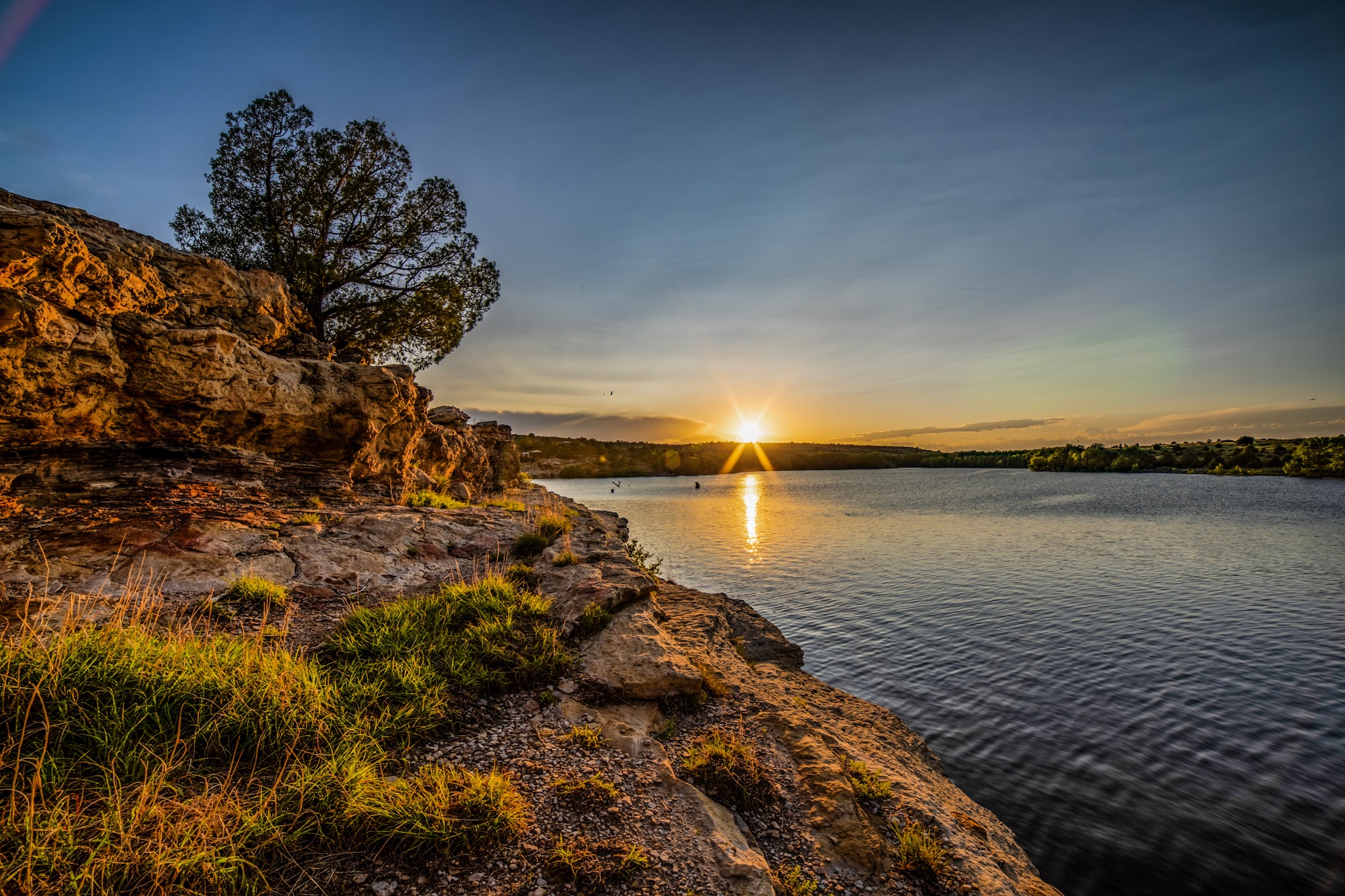 Clayton Lake State Park And Dinosaur Trackways