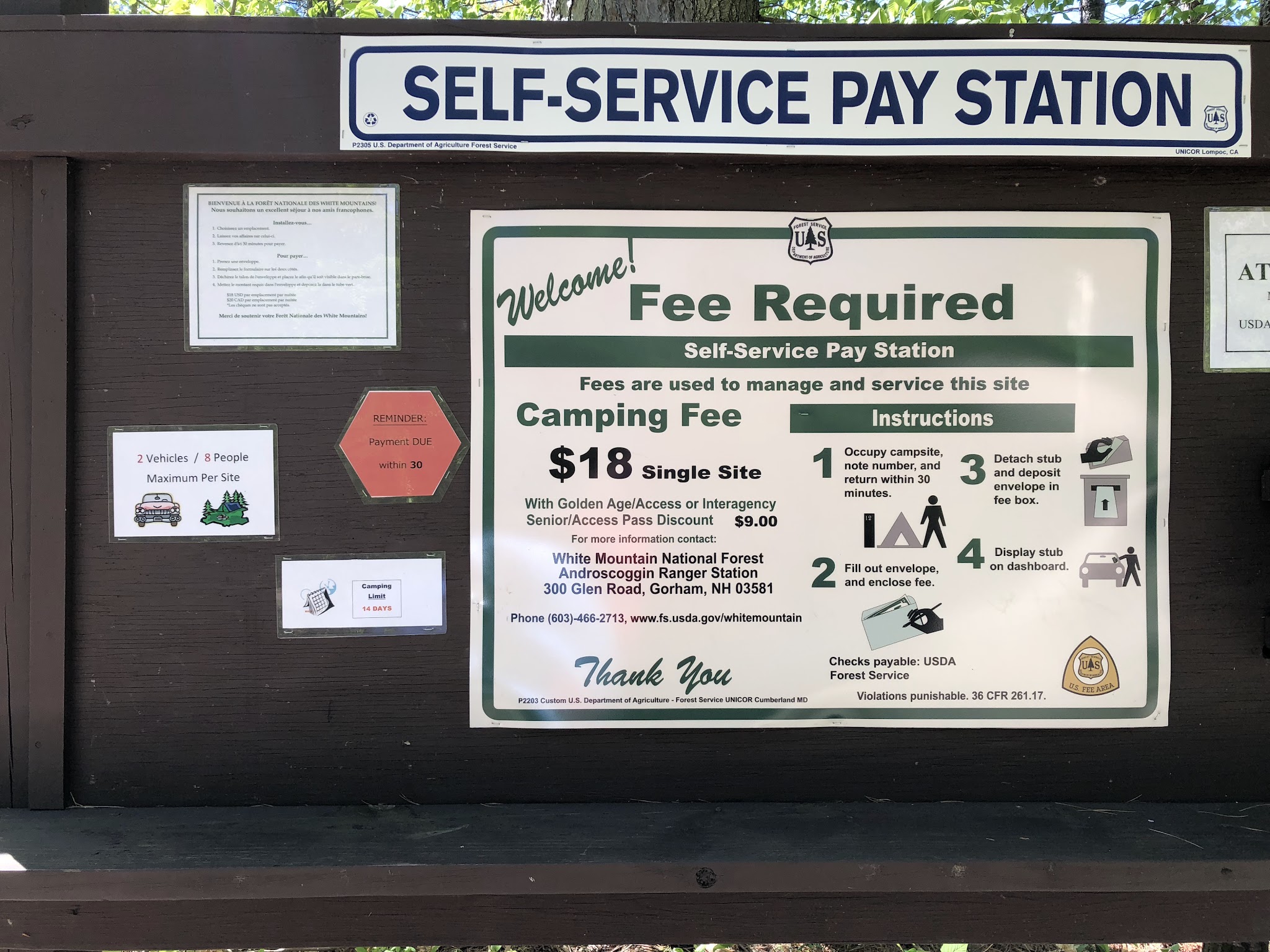 Crocker Pond Campground