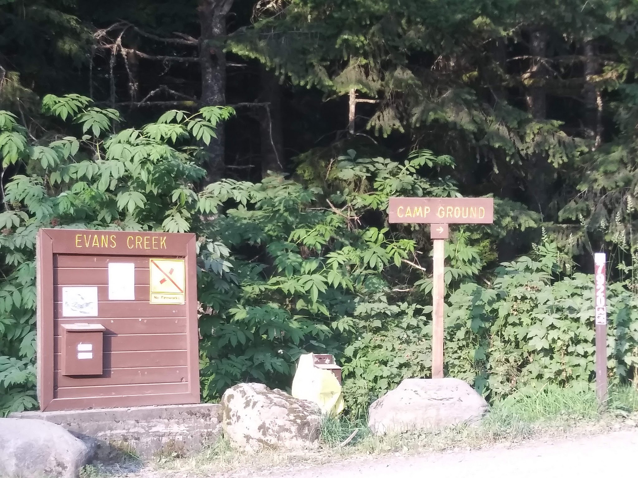 Evans Creek Campground