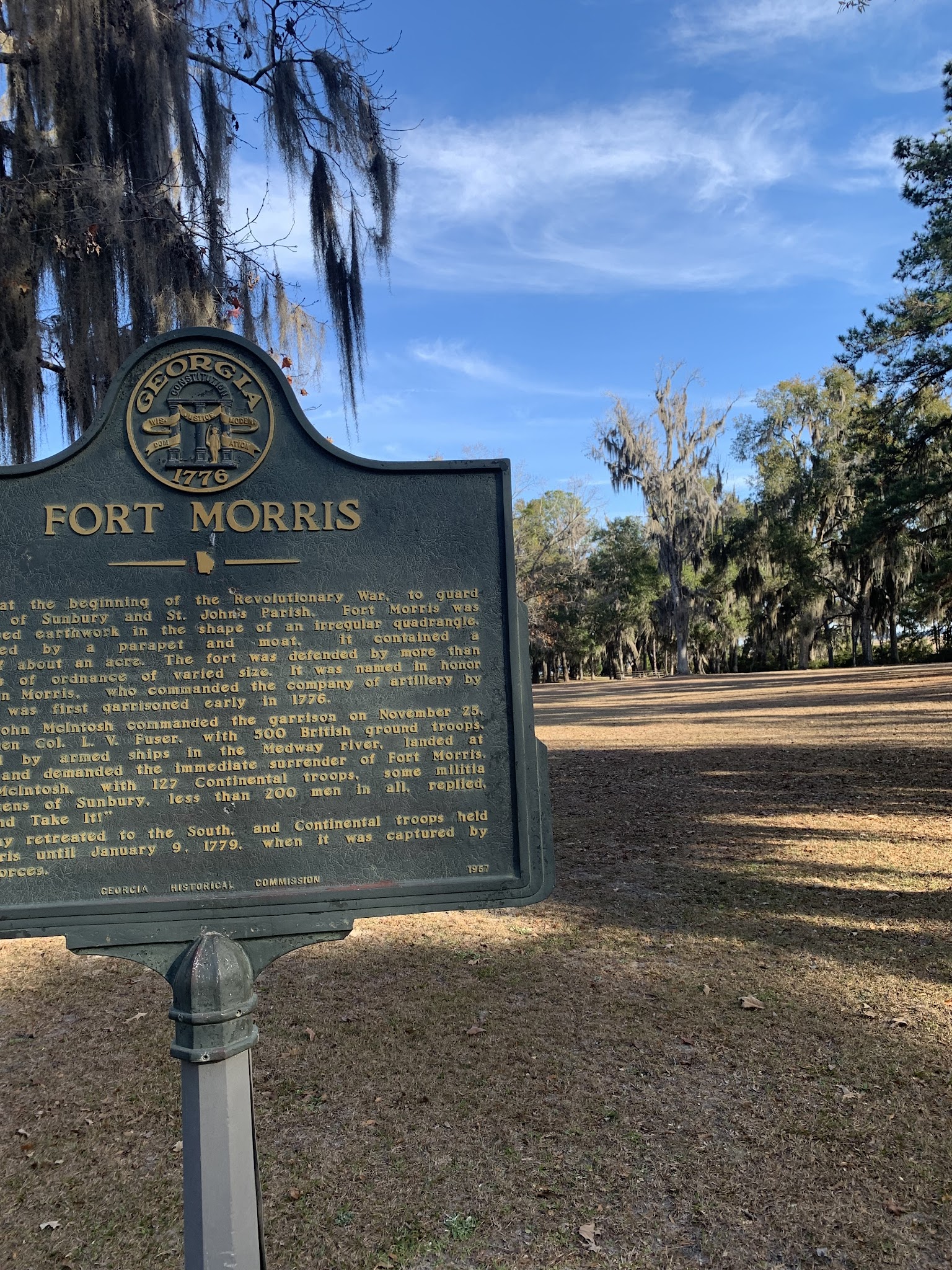 Fort Morris State Historic Site