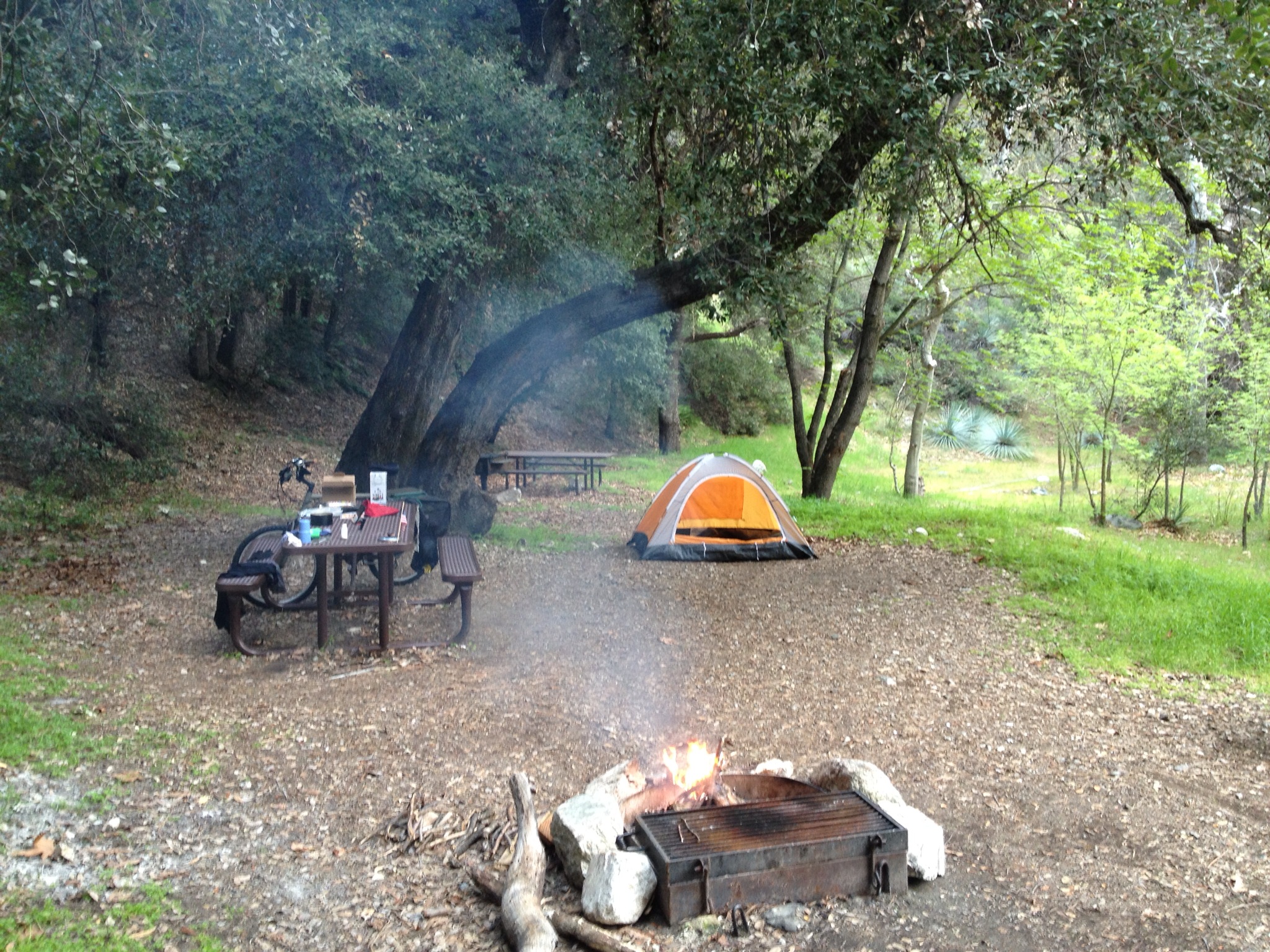 Glenn Camp Campground (Hike Or Bike In 7 Miles)