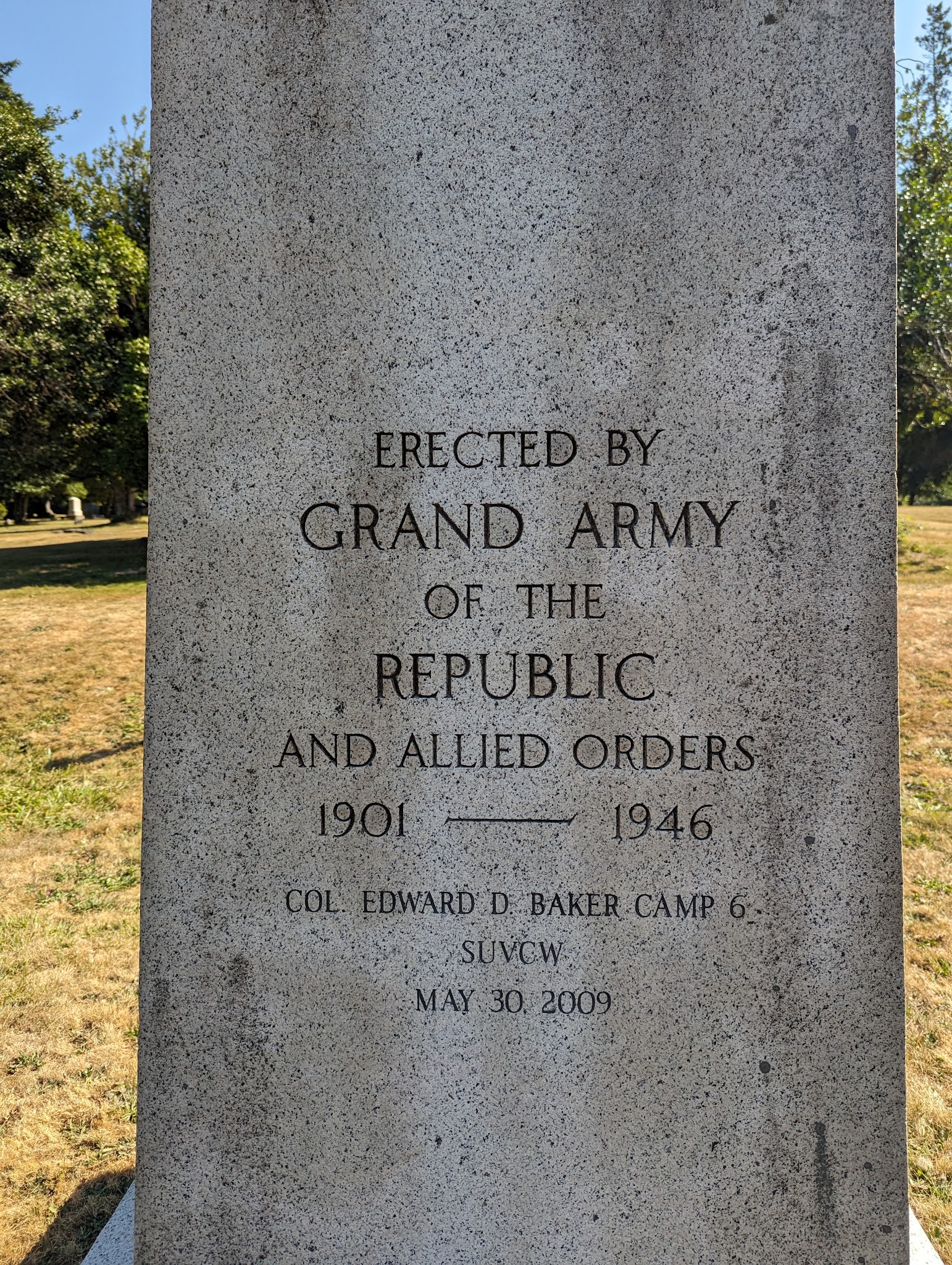 Grand Army Of The Republic Cemetery Sup Campground