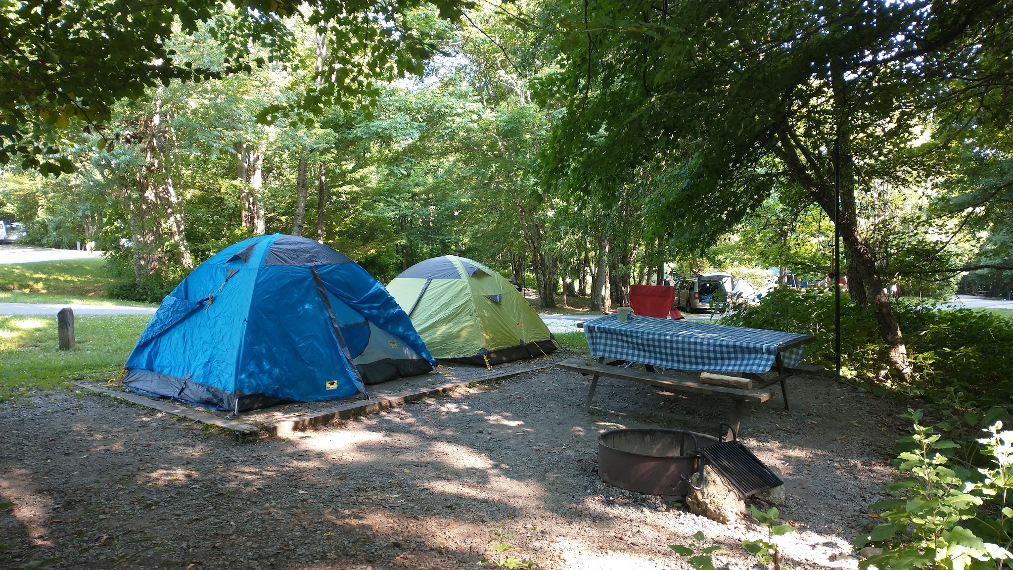 Backpack Parking Campground